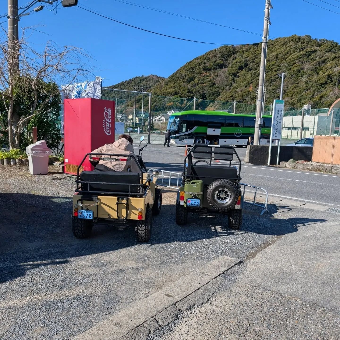 NOMADO IWAI の社長もミニジープ買った♪