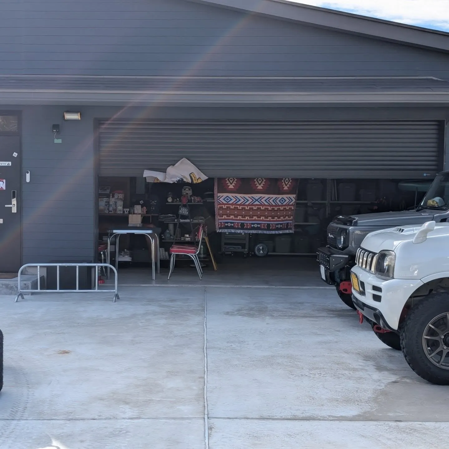 風が強い(¯―¯٥)